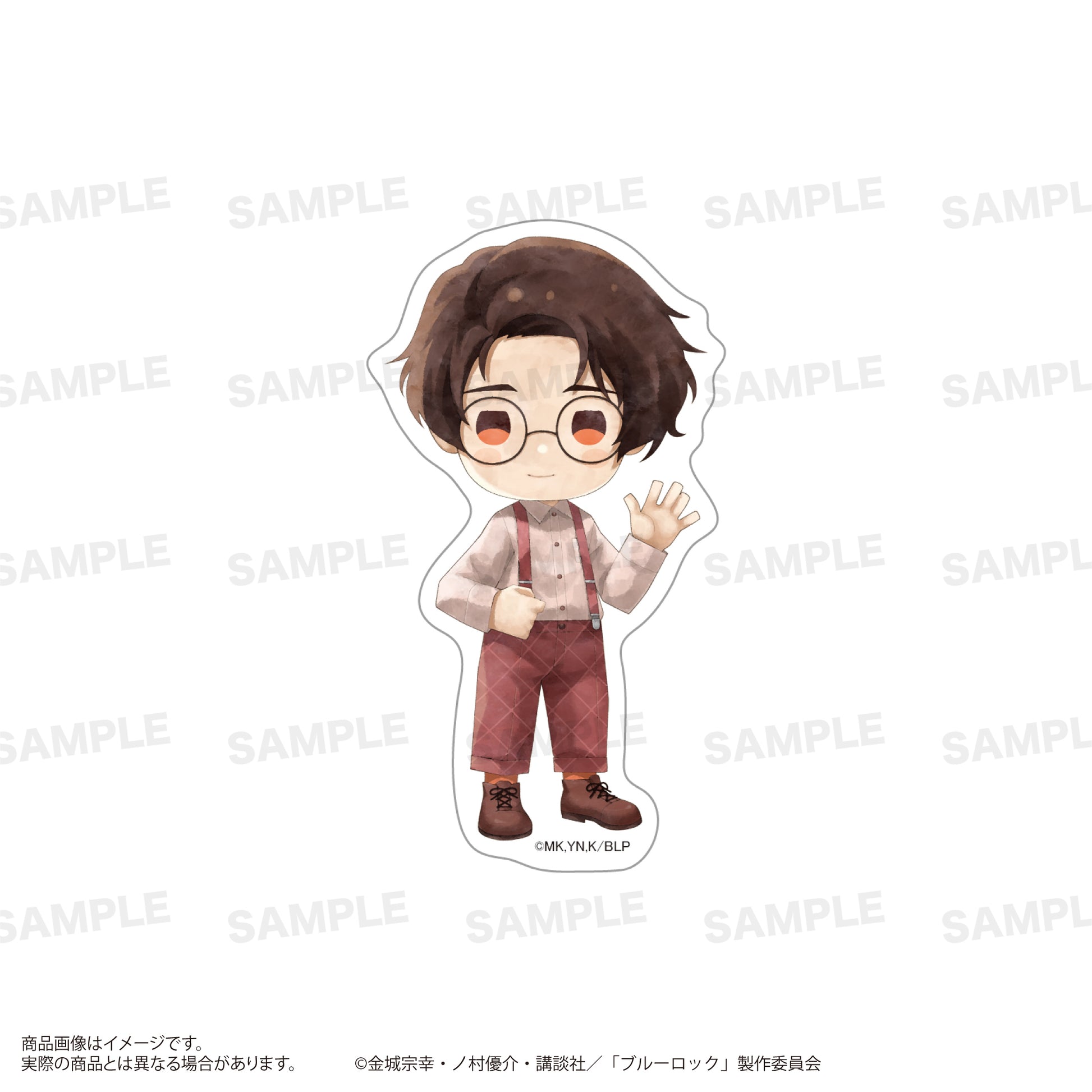 ブルーロック_ダイカットステッカー（きゃらまーじゅ）サスペンダーver. 雪宮 剣優