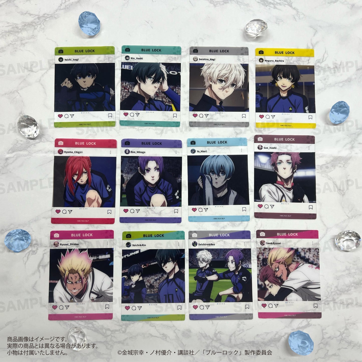 ブルーロック_トレーディングクリアカード　【コンプリートBOX／12個入り】