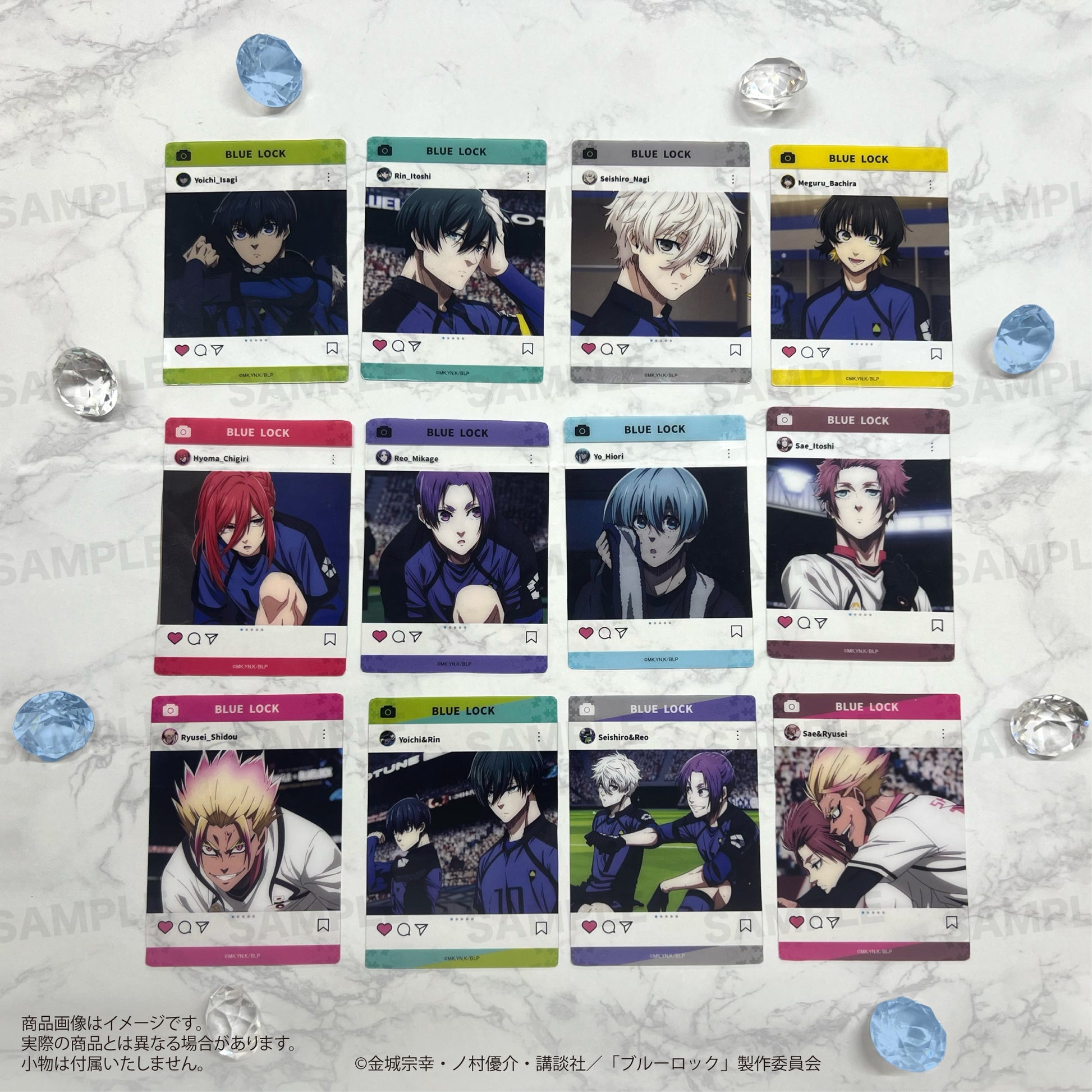 ブルーロック_トレーディングクリアカード　【コンプリートBOX／12個入り】