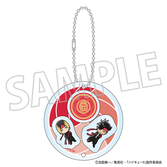 ハイキュー!!_シャカシャカアクリルキーホルダー／音駒高校