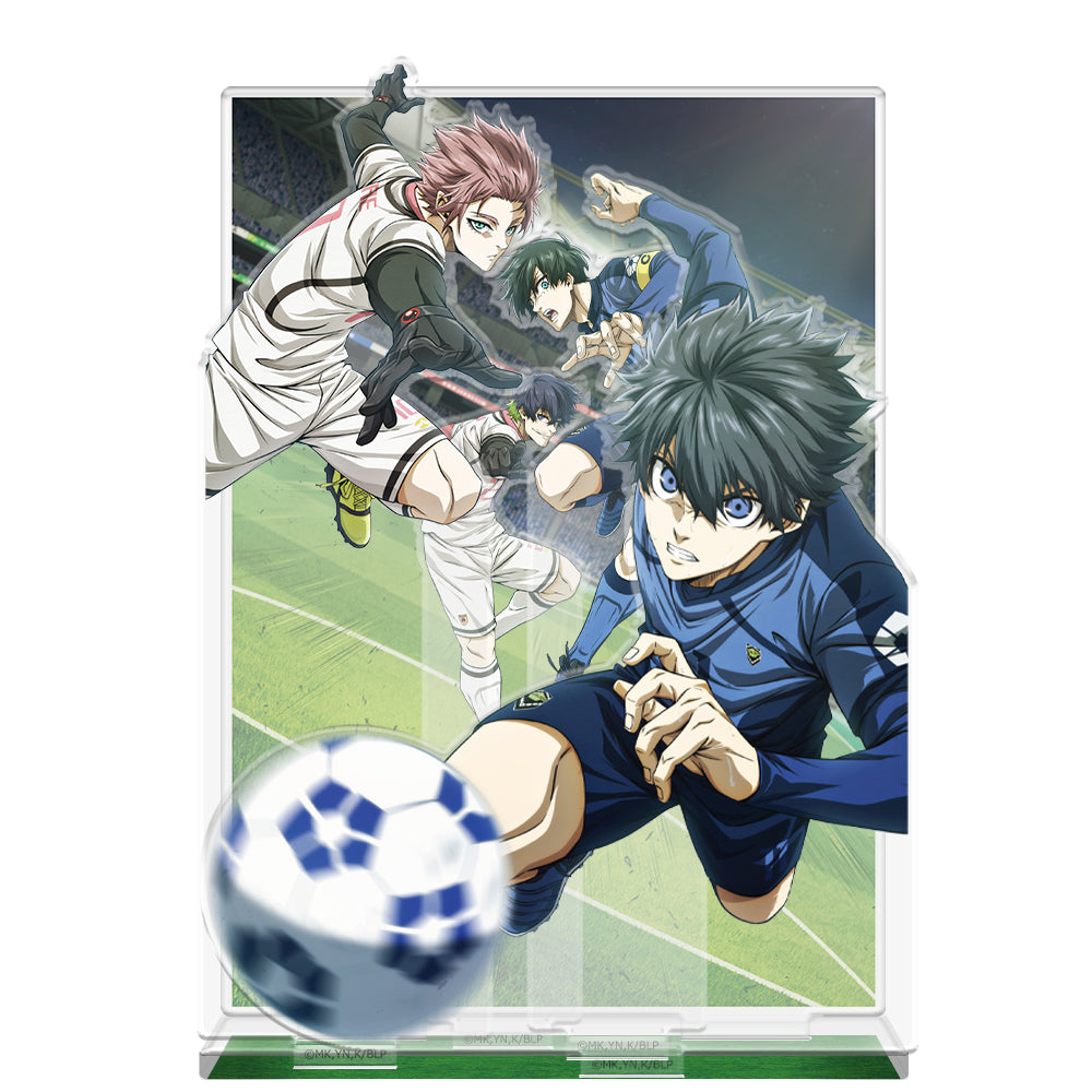 ブルーロック_アクリルジオラマ 潔&凛&冴&愛空
