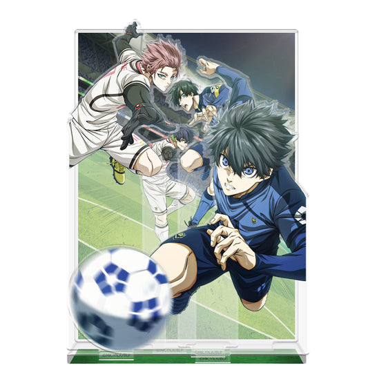ブルーロック_アクリルジオラマ 潔&凛&冴&愛空