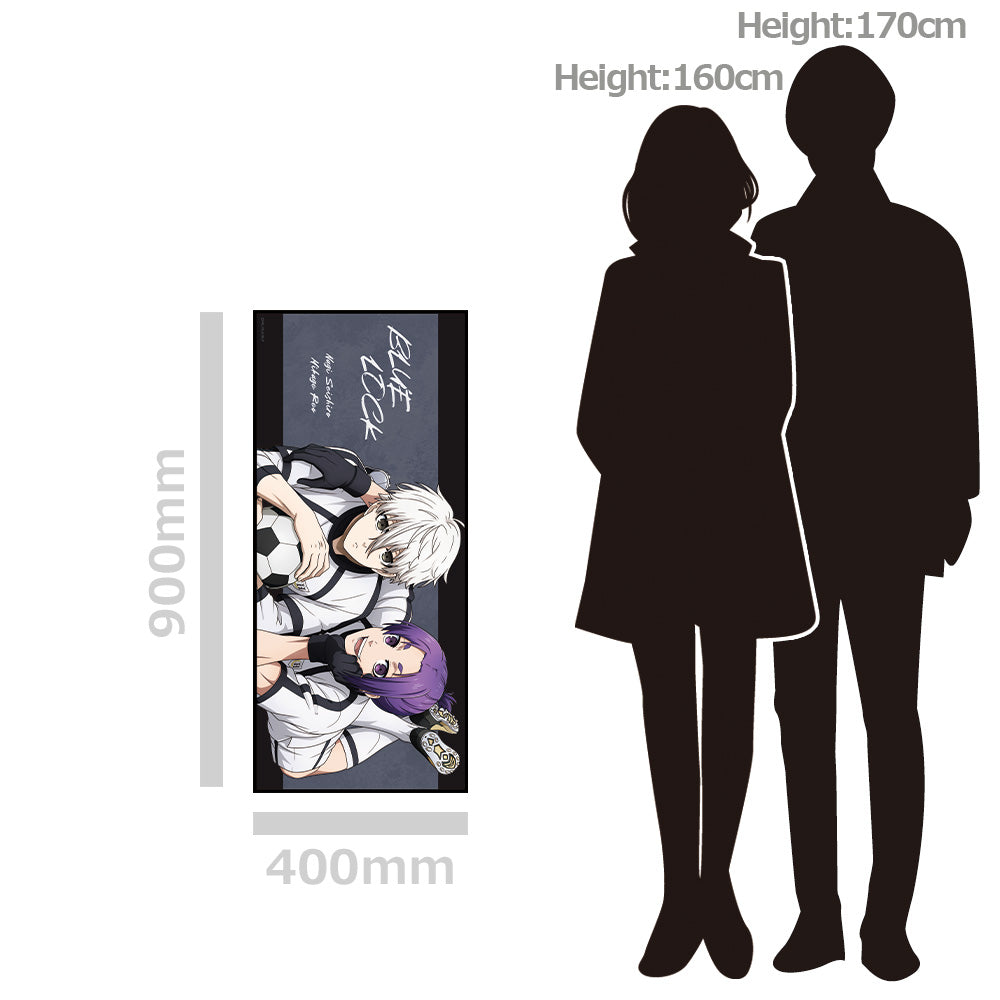 ブルーロック_缶バッジ付キャラクター大判タオル 凪&玲王 vol.2