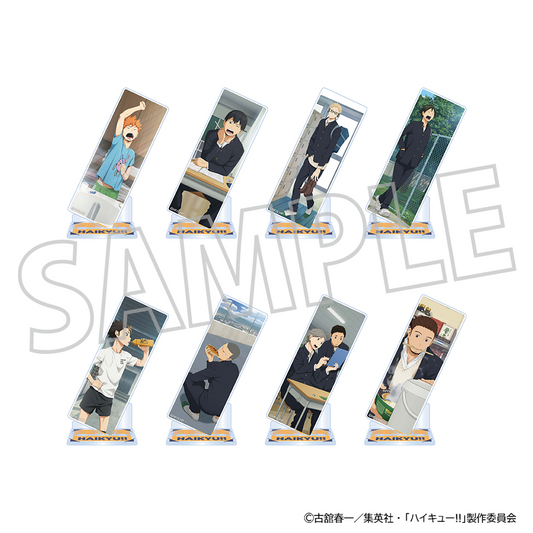 ハイキュー!!_アクリルスタンドコレクション／烏野高校　【BOX／8パック入り】