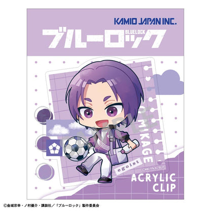 ブルーロック_アクリルクリップ_御影 玲王/ノスタルジー描き起こし