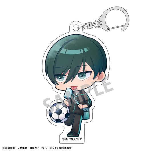 ブルーロック_アクリルキーホルダー_糸師 凛/ノスタルジー描き起こし
