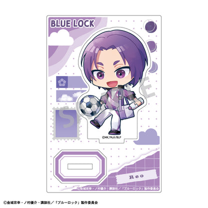 ブルーロック_ミニアクリルスタンド_御影 玲王/ノスタルジー描き起こし