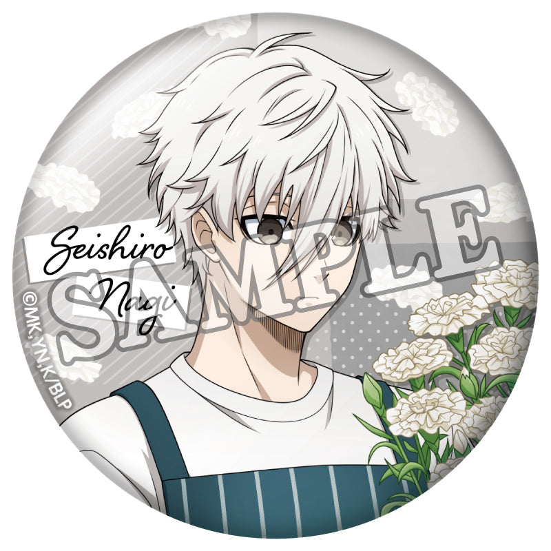 ブルーロック_トレーディング缶バッジ フラワーマルシェ　【BOX／7個入り】