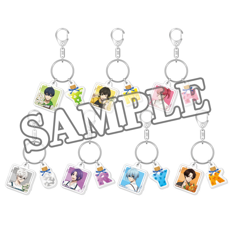 ブルーロック_トレーディング2連アクリルキーホルダー フラワーマルシェ　【BOX／7個入り】