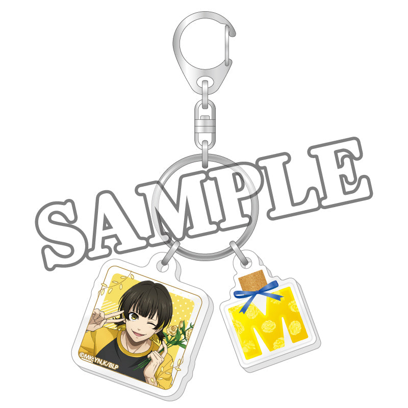 ブルーロック_トレーディング2連アクリルキーホルダー フラワーマルシェ　【BOX／7個入り】