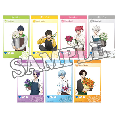 ブルーロック_クリアカードセット フラワーマルシェ
