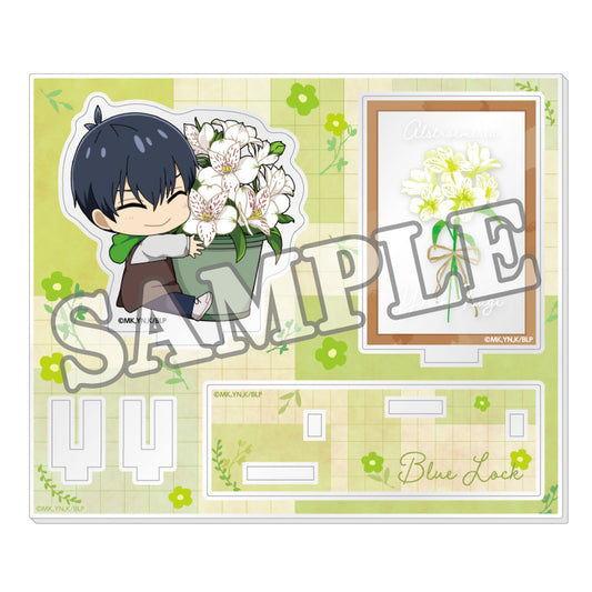 ブルーロック_アクリルカードスタンド フラワーマルシェデフォルメ (潔 世一)