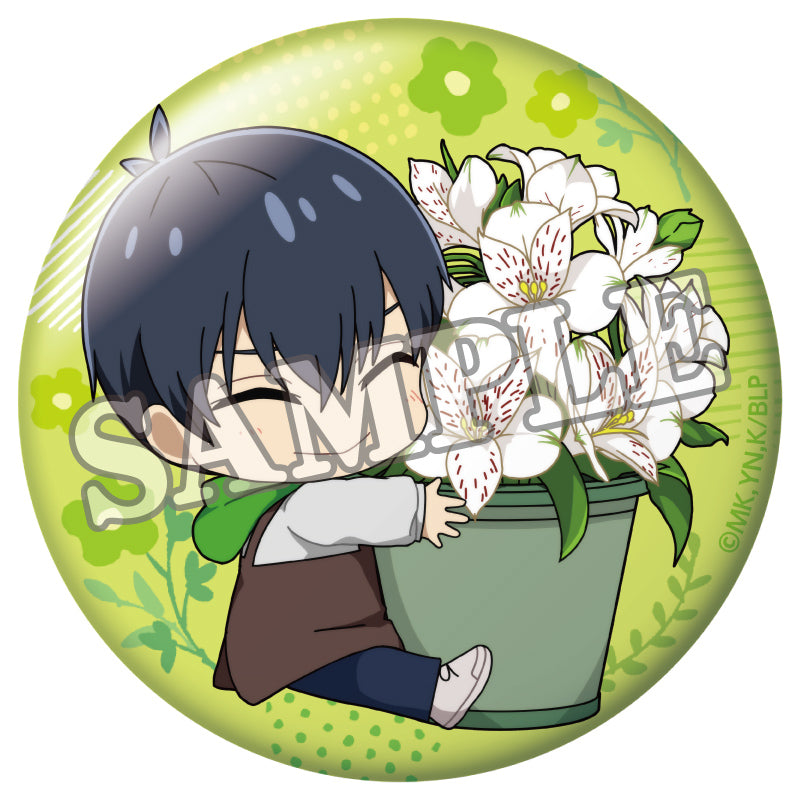 ブルーロック_トレーディング缶バッジ フラワーマルシェデフォルメ　【BOX／7個入り】