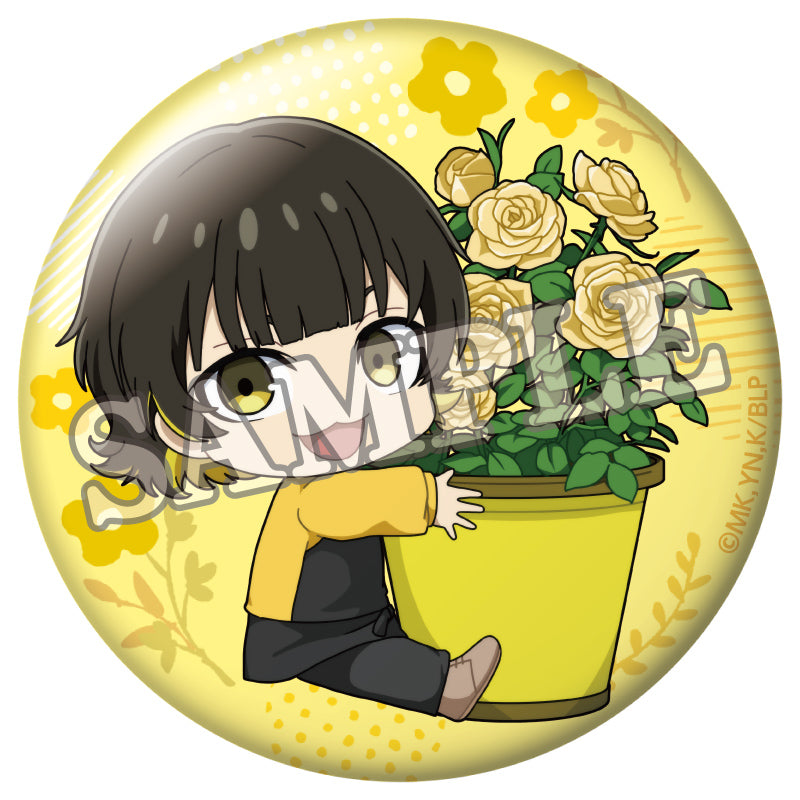 ブルーロック_トレーディング缶バッジ フラワーマルシェデフォルメ　【BOX／7個入り】