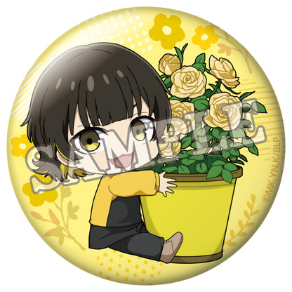 ブルーロック_トレーディング缶バッジ フラワーマルシェデフォルメ　【BOX／7個入り】