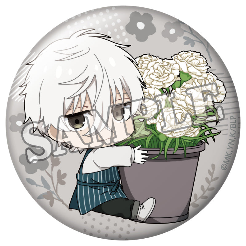 ブルーロック_トレーディング缶バッジ フラワーマルシェデフォルメ　【BOX／7個入り】