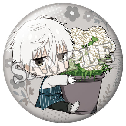 ブルーロック_トレーディング缶バッジ フラワーマルシェデフォルメ　【BOX／7個入り】