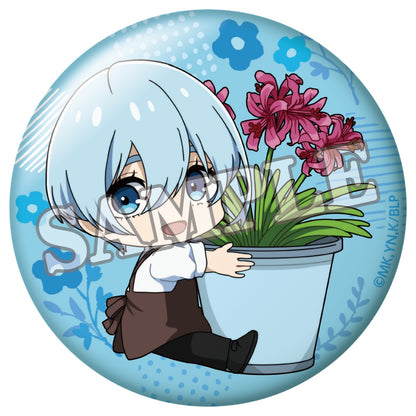 ブルーロック_トレーディング缶バッジ フラワーマルシェデフォルメ　【BOX／7個入り】
