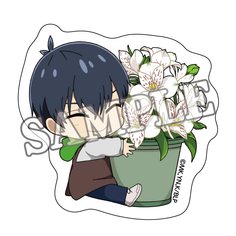 ブルーロック_クリアステッカー フラワーマルシェデフォルメ (潔 世一)