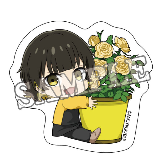 ブルーロック_クリアステッカー フラワーマルシェデフォルメ (蜂楽 廻)