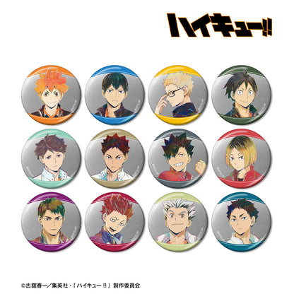 ハイキュー!!_トレーディング Ani-Art 第5弾 メタリック缶バッジ(単位/コンプリートBOX)【BOX/12パック入り】
