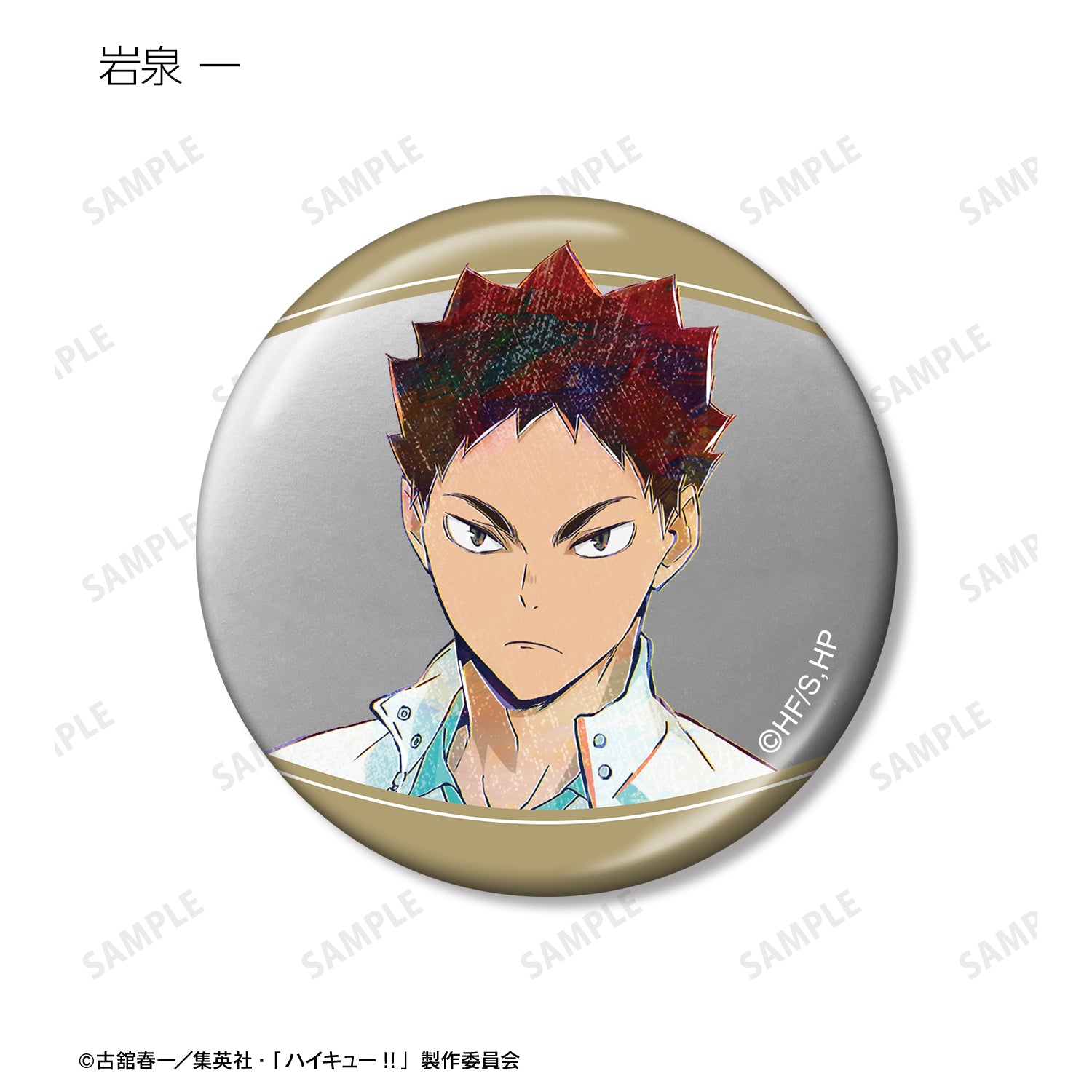 ハイキュー!!_トレーディング Ani-Art 第5弾 メタリック缶バッジ(単位/コンプリートBOX)【BOX/12パック入り】