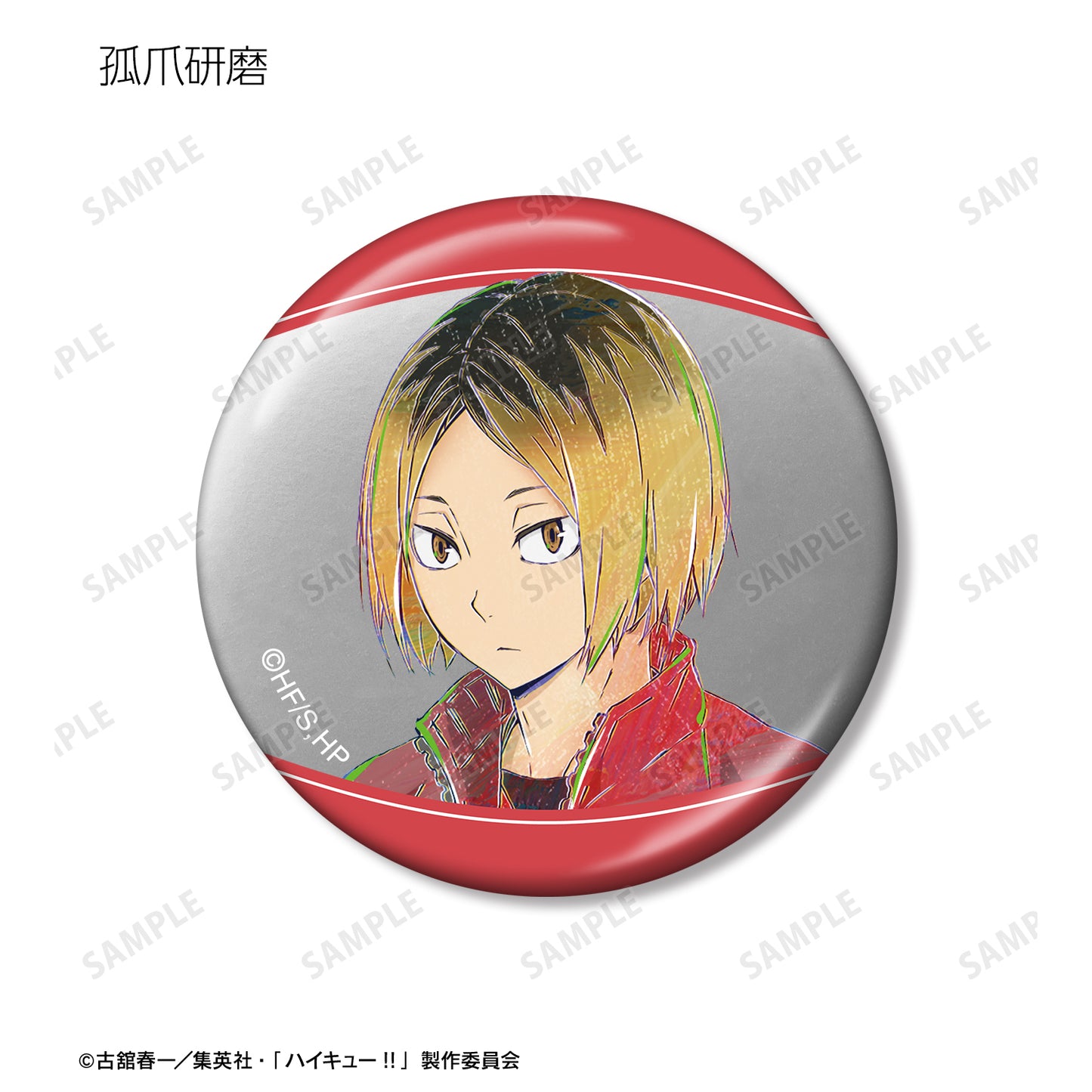 ハイキュー!!_トレーディング Ani-Art 第5弾 メタリック缶バッジ(単位/コンプリートBOX)【BOX/12パック入り】