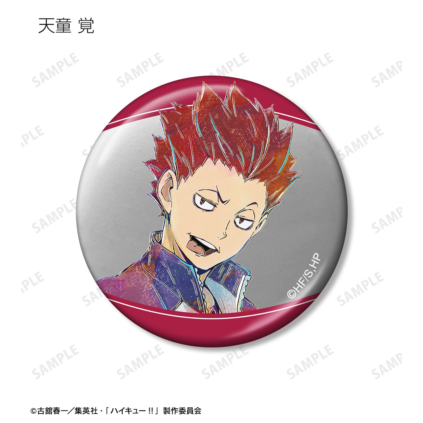 ハイキュー!!_トレーディング Ani-Art 第5弾 メタリック缶バッジ(単位/コンプリートBOX)【BOX/12パック入り】