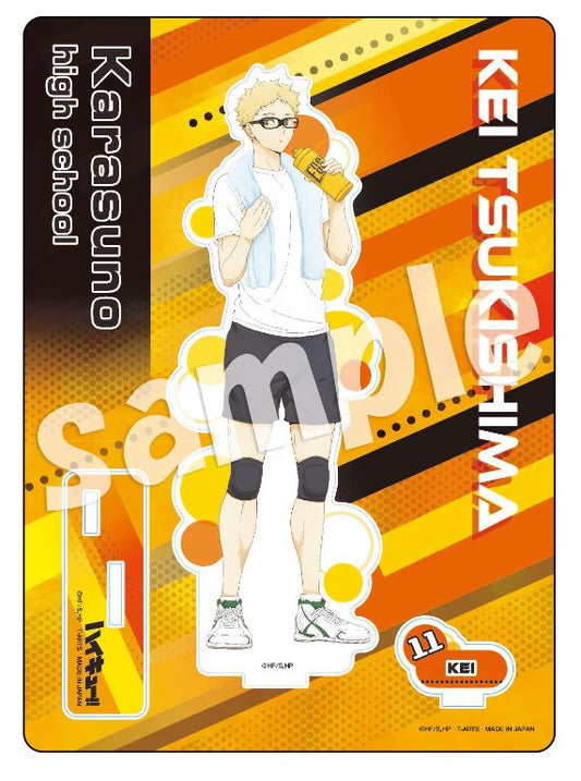 ハイキュー!!_TRAINING MENU アクリルスタンドプレート 月島蛍