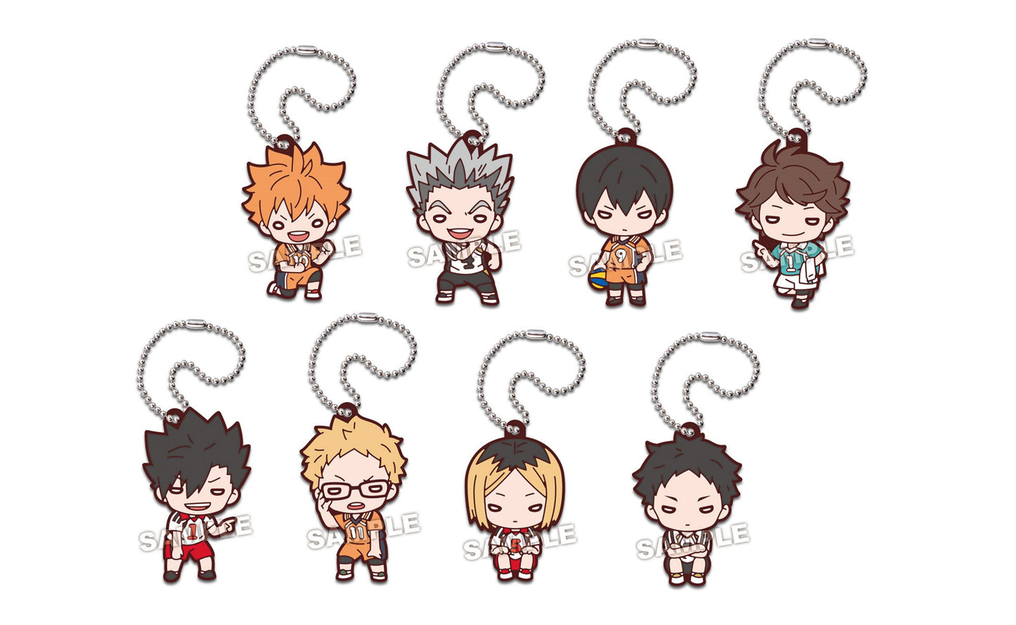 ハイキュー!!_にとたん VS好敵手 ラバーマスコット【BOX／8個入り】