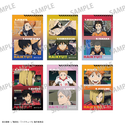 ハイキュー!!_トレーディングスクエア缶バッジ　【BOX／6個入り】