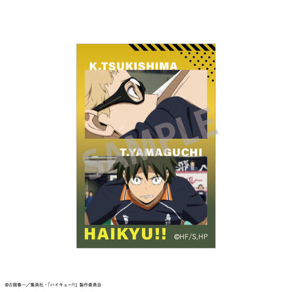 ハイキュー!!_トレーディングスクエア缶バッジ　【BOX／6個入り】