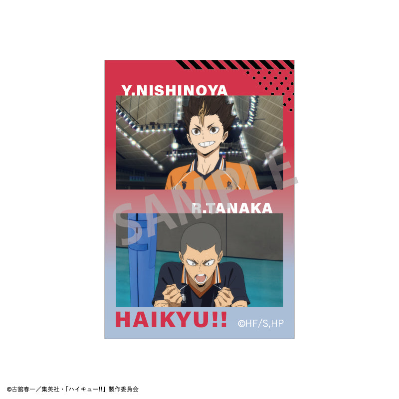ハイキュー!!_トレーディングスクエア缶バッジ　【BOX／6個入り】