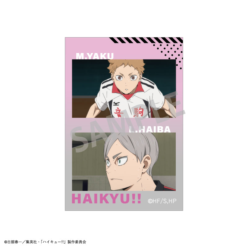 ハイキュー!!_トレーディングスクエア缶バッジ　【BOX／6個入り】