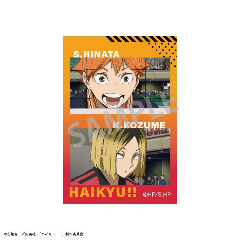 ハイキュー!!_トレーディングスクエア缶バッジ　【BOX／6個入り】
