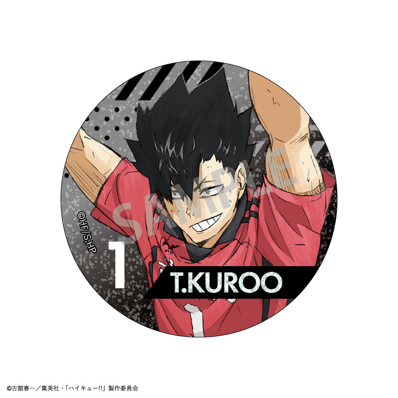 ハイキュー!!_トレーディンググリッター缶バッジ　【BOX／10個入り】