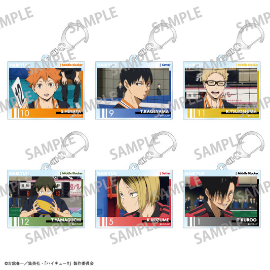 ハイキュー!!_トレーディングアクリルキーホルダー　【BOX／6個入り】