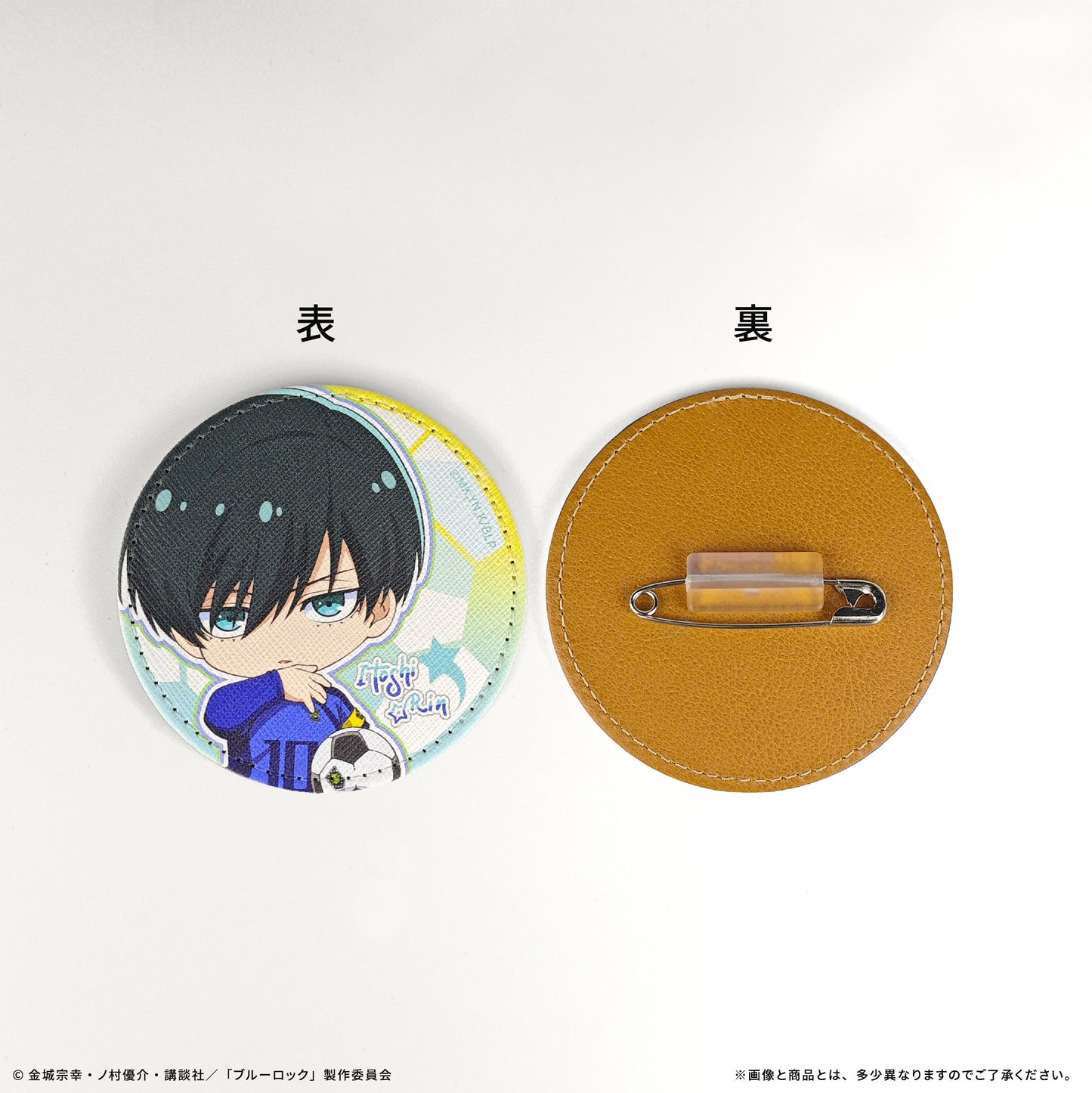 ブルーロック(2期)_AFORCE×DRAGON HORSE BIGレザーバッジ 糸師凛