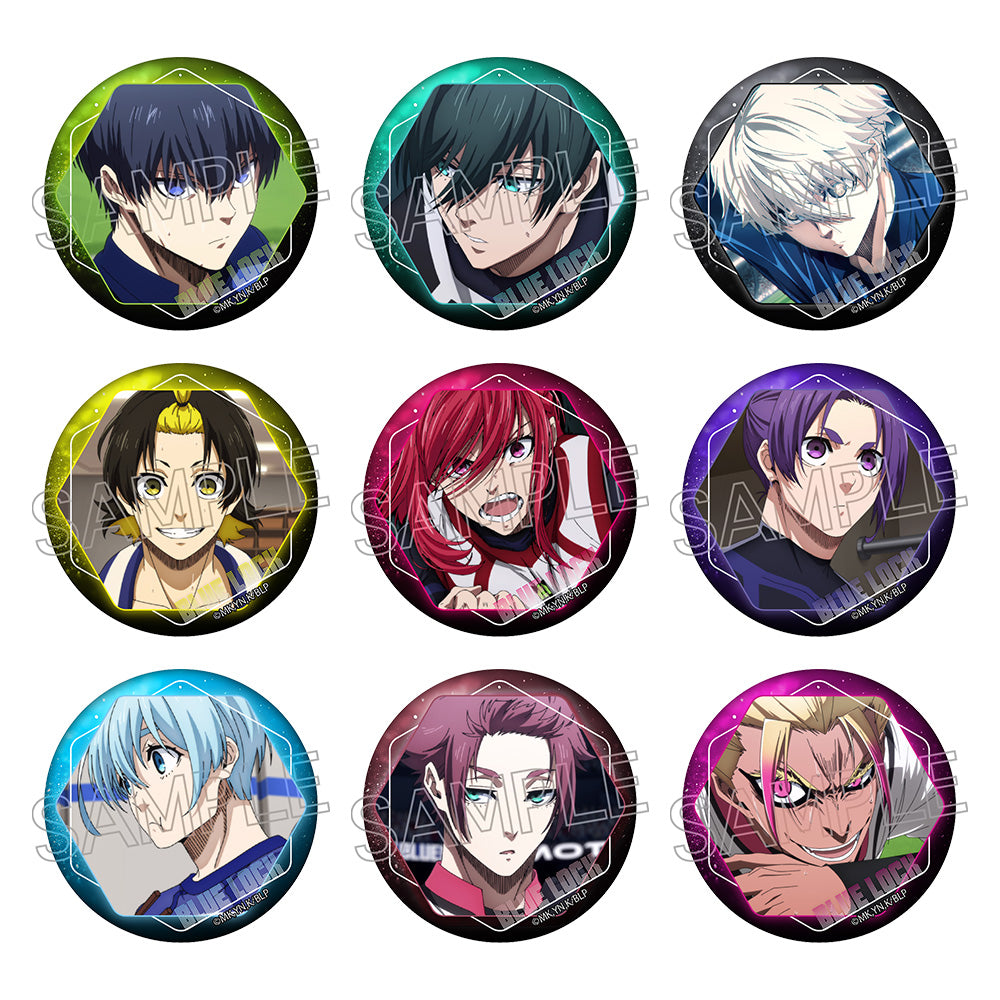 ブルーロック_百面相缶バッジ Vol.2【コンプリートBOX／9個入り】