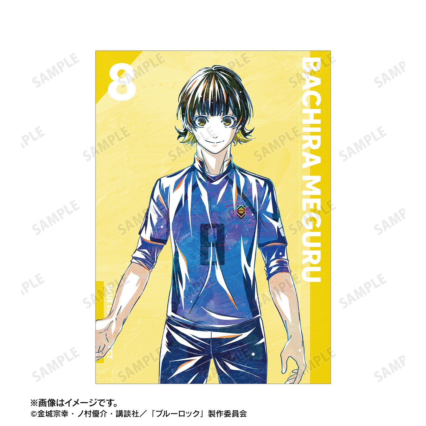 ブルーロック_蜂楽 廻 Ani-Art 第3弾 A5イラストカード