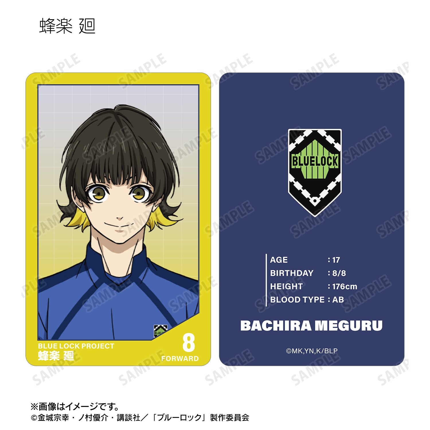 ブルーロック_トレーディングプラスチックカード(単位/コンプリートBOX)【BOX／19個入り】