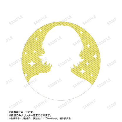 ブルーロック_蜂楽 廻 76mmグリッター缶バッジ