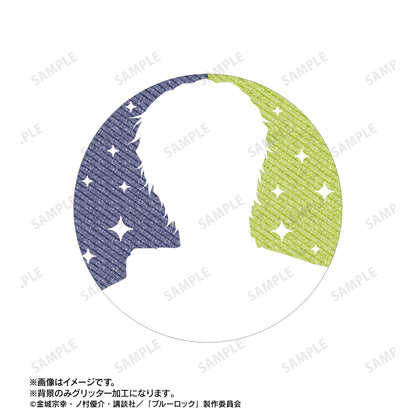 ブルーロック_オリヴァ・愛空 76mmグリッター缶バッジ