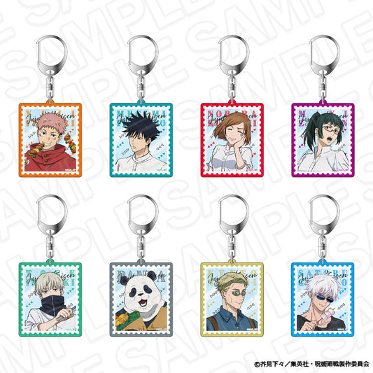 呪術廻戦_アクリルキーホルダー(ブラインド) BBQ ver.　【OPP/8個入り】【コンプリートセット】