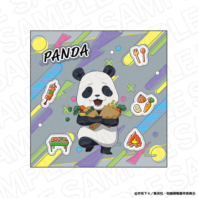 呪術廻戦_マイクロファイバー パンダ BBQ ミニキャラ ver.