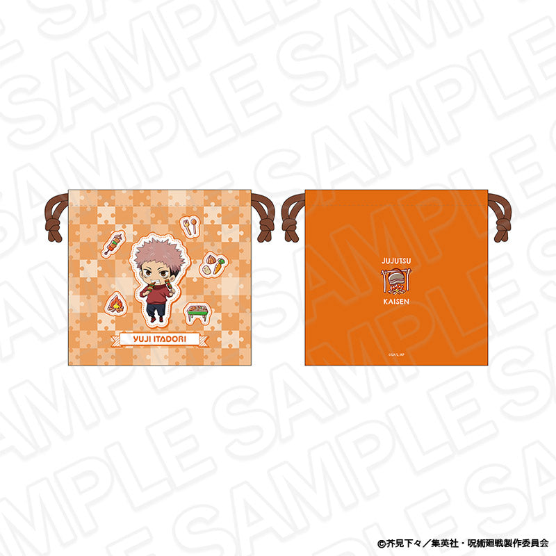 呪術廻戦_巾着 虎杖悠仁 BBQ ミニキャラ ver.