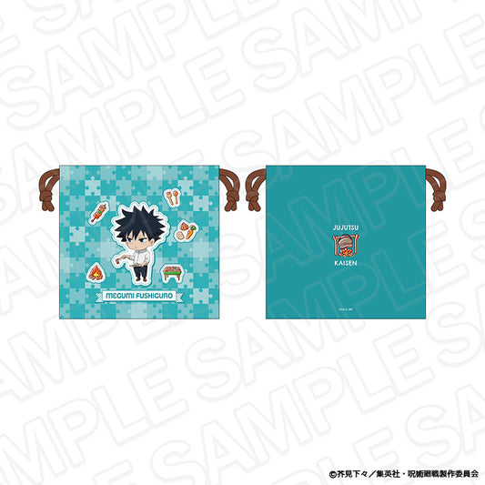 呪術廻戦_巾着 伏黒 恵 BBQ ミニキャラ ver.