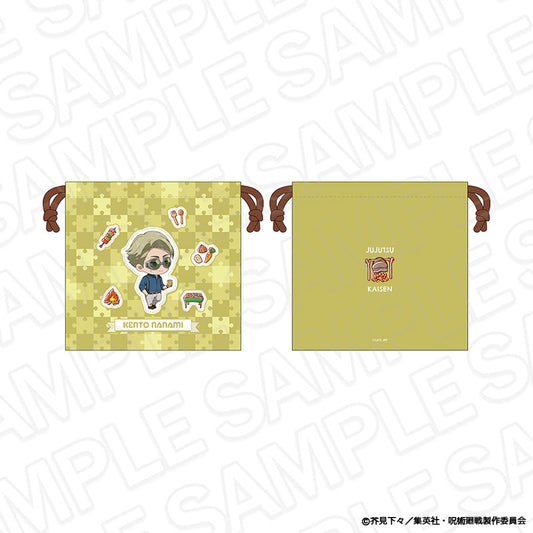 呪術廻戦_巾着 七海建人 BBQ ミニキャラ ver.