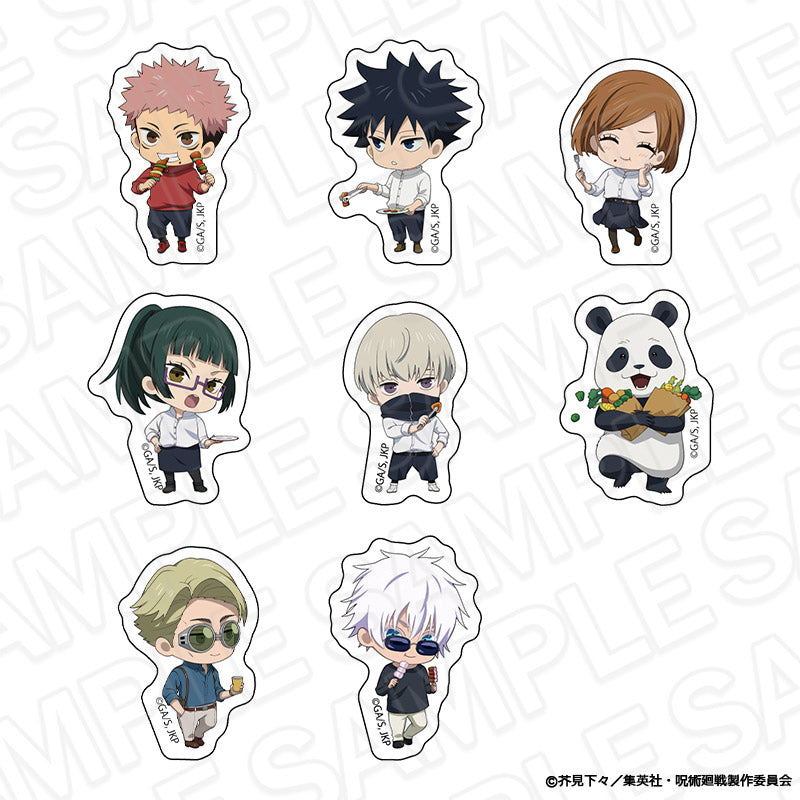 呪術廻戦_フレークシール BBQ ミニキャラ ver.