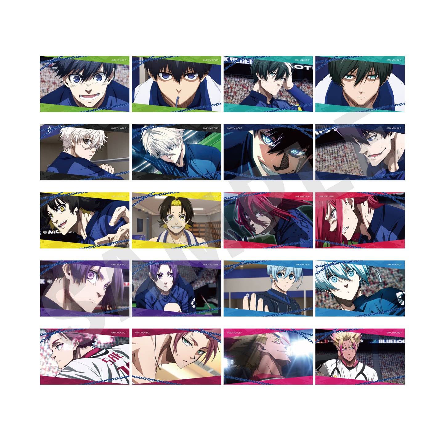 ブルーロック_～favorite series～ トレーディングミニブロマイドセット（全10種）【コンプリートBOX／10パック入り】